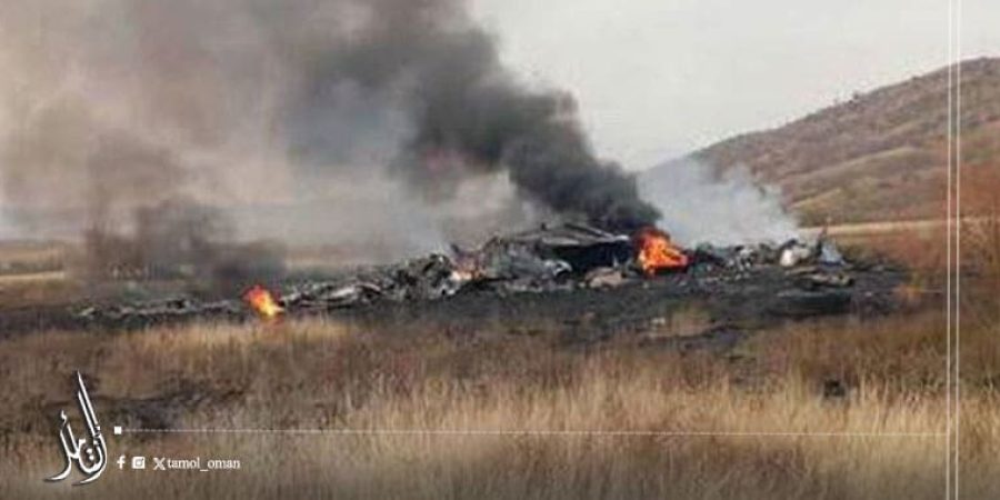 سلطنة عمان تعزي تركيا في ضحايا تحطّم طائرة شحن عسكرية