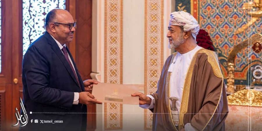 جلالة السلطان المعظم يستقبل وزير خارجية تنزانيا