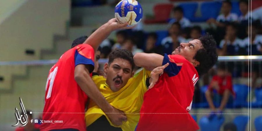 مباراة مسقط والسيب في دوري الشباب لليد