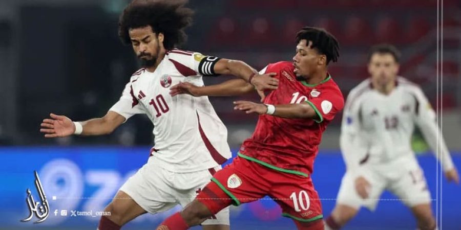 مباراة عمان وقطر
