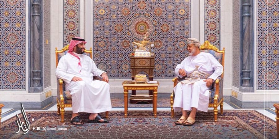 جلالة السلطان المعظم يبعث رسالة خطية إلى ولي العهد السعودي