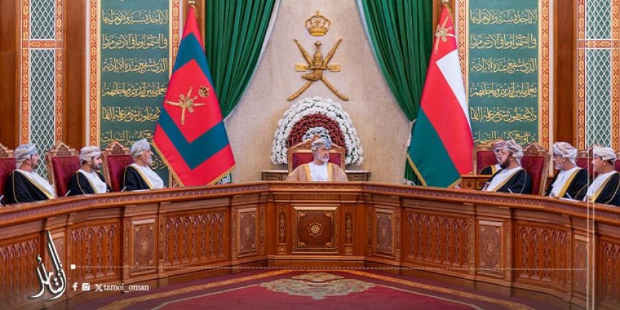 جلالةِ السُّلطان المعظّم يترأسُ اجتماع مجلس الوزراء