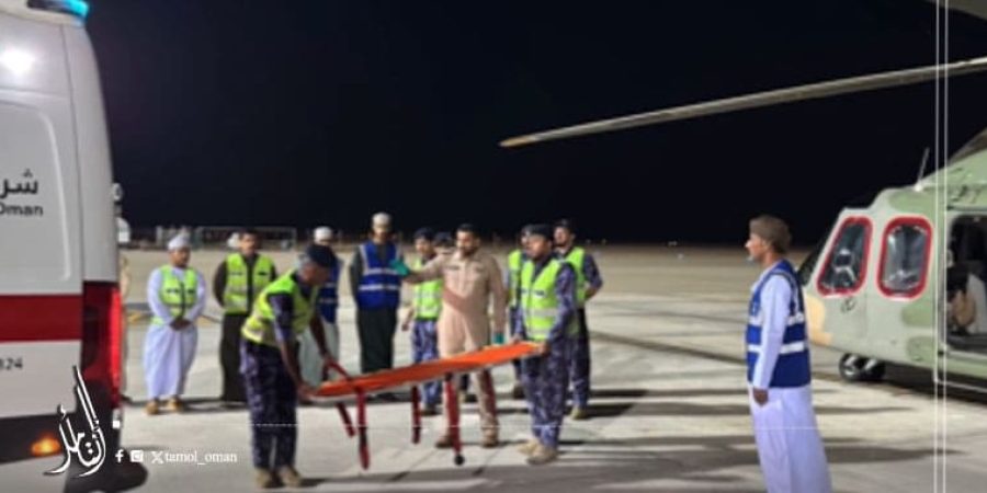 وفاة مواطن إثر حادث تدهور مركبة في منطقة مرمول بمحافظة الوسطى